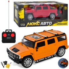 Машина M 4911 1:12, радіокер., акум., USB, гум. колеса, 2 кольори, світло, кор., 46-18-18 см.