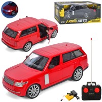 Машина M 4912 1:12, радіокер., акум., гум. колеса, 2 кольори, USB, світло, бат., кор., 46-18-18 см.