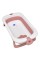 Ванночка ME 1106 T-CONTROL Pink дитяча, з термометром, силікон, складана, рожевий, 87-51-23.