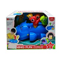 Гра 35992 бегемот, сортер, муз., світло, бат., кор., 28-18-20.5 см.