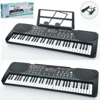 Синтезатор Q-618-618A 61клавіша,запис,мікрофон,демо,регул. гучності,USB,2види,бат./мережа,кор.,60,5