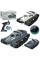 Танк G2061 радіокер., акум., 1:12, USB, 2 кольори, світло, кор., 38,5-21-19 см.