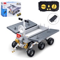 Конструктор SLUBAN M38-B1157  марсохід, 372 дет., 4WD, радіокер., акум., USB, кор., 38-29-10 см.