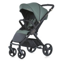 Візочок дитячий ME 1053-3 DYNAMIC PRO Forest Green до22кг,прогул.,регул.ручка,3пол.спинки,чорн.рама.