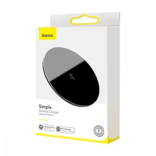 Бездротовий Зарядний Пристрій Baseus Wireless Charger 15W (Upgraded Edition) WXJK-B (Чорний, 01)