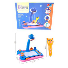Гра HY938B дощечка для малюв.,3Dручка(акум.,USB,PCL 3кольори),проектор-світло,слайди,бат.,кор.