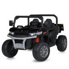 Вантажівка M 5026EBLR-2(24V)  2,4G, 1*24V7AH, 2 мотори*45W, MP3, USB, EVA, шкiра,муз., свiтло,чорний