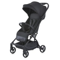 Візок дитячий ME 1118  MUSE Black до 22кг, прогулянковий, регул.ручка, 3 пол.спинки,чорн.рама,чорний