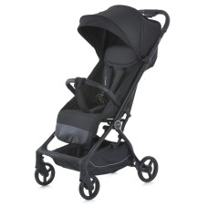 Візок дитячий ME 1118  MUSE Black до 22кг, прогулянковий, регул.ручка, 3 пол.спинки,чорн.рама,чорний