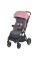 Візок дитячий ME 1127-S BEYA Blush Pink прогулянковий, до 22 кг, PU колеса, чохол, рожевий.