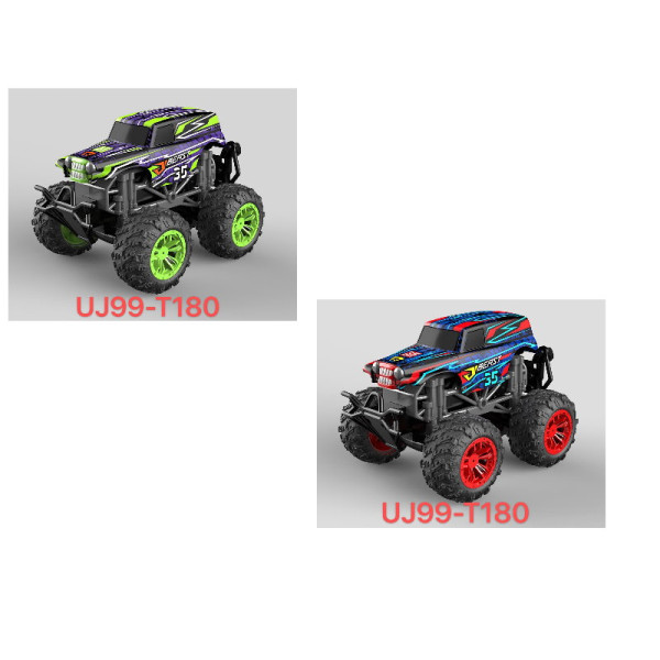 Джип UJ99-T180 радіокер.2,4G,акум.,1:18,корпус не бит.,пара/дим,гум.колеса,USB,2кольори,муз.,світло,