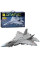 Конструктор Qman 23017 військовий, літак, 630мм., 1:26, 2637дет., кор., 62-39-10 см.