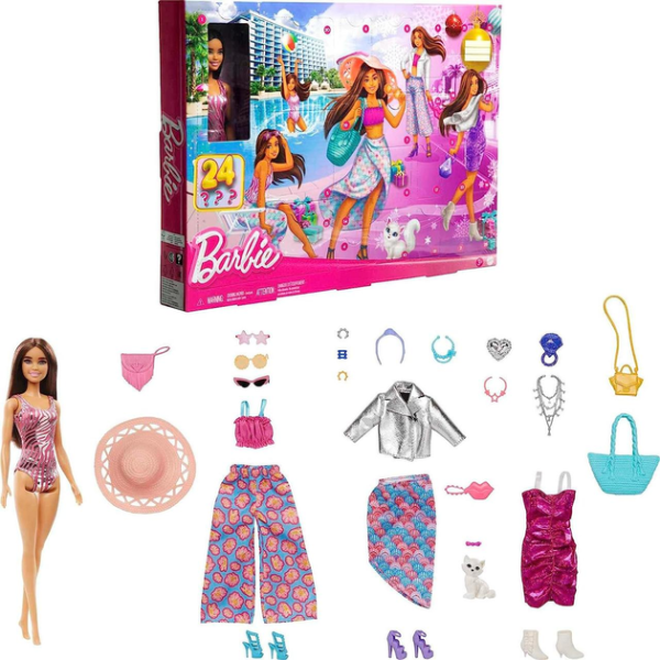 Адвент-календар серії «Мода та краса» Barbie