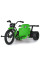 Дрифт-карт M 5847A-5 дрифт, 2*12V10AH, 2*775W, надувні колеса, зелений.