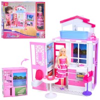 Будиночок 68338 кухня, ванна, лялька, аксесуари, кор., 40,5-37,5-14 см.