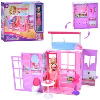 Будиночок 68339 кухня, ванна, меблі, лялька, аксесуари, кор., 40,5-37,5-14 см.