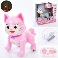 Тварина SM09F-SM09H радіокер.2,4G,акум.,кіт,їздить,танцює,2 кольори,муз.,світло, кор.,23,5-24,5-15см