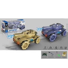 Танк MT2022-40 радіокер. 2,4G,акум.,1:16,стріляє водян.кулями,ролик.колеса,USB,2 кольори муз.,світло