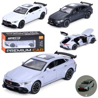 Машина AP-2099 АвтоСвіт,1:24,мет.,інерц.,відчин.двері/багажник/капот,гум.колеса,3кольори,муз.,світло
