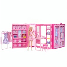 Стильна гардеробна Barbie з лялькою