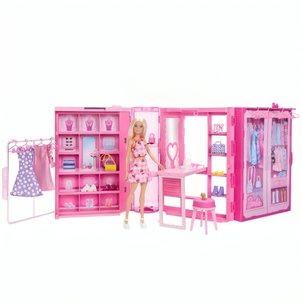 Стильна гардеробна Barbie з лялькою Barbie – ігровий набір для дівчаток