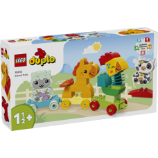 Конструктор LEGO DUPLO My First Мой первый поезд с животными 19 деталей (10412)