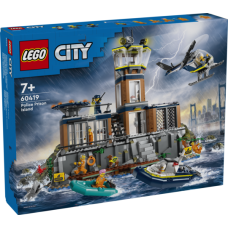 Конструктор LEGO City Полицейский остров-тюрьма 980 деталей (60419)