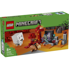 Конструктор LEGO Minecraft Засада возле портала в Нижний мир 352 детали (21255)