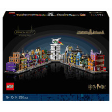 Конструктор LEGO Harry Potter Аллея Диагон Колдовские магазины 2750 деталей (76444)