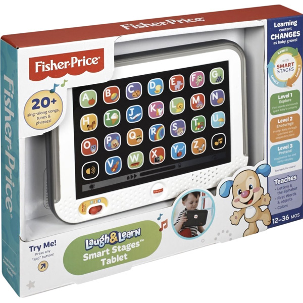 Розумний планшет з технологією Smart Stages (укр.) Fisher-Price