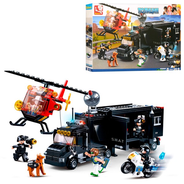 Конструктор SLUBAN M38-B0659 Police, 540 деталей