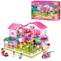 Конструктор SLUBAN M38-B0721 "Girls Dream": Велика вілла, 896 дет.
