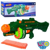 Кулемет 7002 м'які кулі 40 шт. (20 шт.-присоски), бат., кор., 56,5-24-15 см.