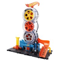 Ігровий набір "Карколомні трюки в шиномонтажі" Hot Wheels