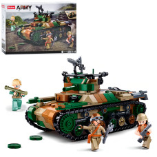 Конструктор SLUBAN M38-B1107 "Army": Танк, 563 дет.