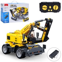 Конструктор SLUBAN M38-B1155 "Power Bricks": Ескаватор на радіокеруванні, 353 дет.