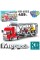 Конструктор KB 6003 трейлер, машинки, 459 дет., кор., 40,5-25-9 см.