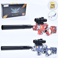 Автомат 788-2-3 акум., водяні кулі, приціл, USB, 2 види, кор., 45-24,5-6,5 см.