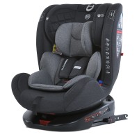Автокрісло дитяче ME 1114 EVEREST Light Gray 0,1,2,3(до36кг),5-ти точ.рем.безп.,isofix,360,світ.-сір