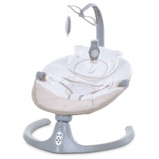 Заколисуючий центр ME 1116 CUTE Beige пульт,5швидк.,таймер,12мелод.,Bluetooth,USB,2полож.спинки,беж.