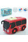 Автобус YJ-065 радіокер.2,4G(пульт-браслет),акум.,мильні бульбашки-2запаски,USB,2кольори,світло,кор.