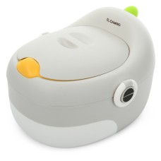 Горщик дитячий ME 1142 MULTI POTTY Gray 3-в-1,накладка на унітаз,підставка для ніг,38,4*33*2см,сірий
