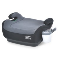 Автокрісло-бустер ME 1147 i-RIDE Stone Black дит.,i-SIZE R129(125-150см),isofix,підсклян.,темно-сіре