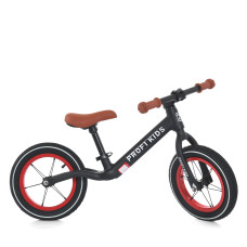 Біговел дитячий PROFI KIDS 12д. MBB 1010-12кол.гума,нейлон.рама,алюм.обід,вилка,кермо,ексц.,чор-черв
