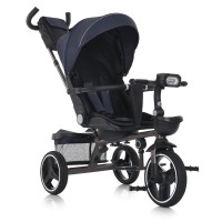 Велосипед MT 1003-9 кол.PU(12/10),оберт.сид.,швидкоз'єм.кол.,гальма,склад.кермо,USB/BT,темно-синій.