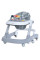 Ходунки ME 1163 MULTIWAY Gray 2в1 пушер, колеса 6 шт., муз., світло, бат., кор., сірий