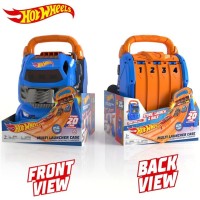 Портативний трек-контейнер з 4 рівнобіжними доріжками Hot Wheels