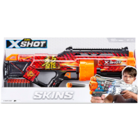 Швидкострільний бластер X-SHOT Skins Last Stand Faze (16 патронів), 36518H