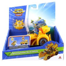 Ігровий набір Super Wings Spinning Vehicle Золотий Хлопчик (Golden Boy)