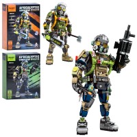 Конструктор W9100-01 робот, 2 види, кор., 28,5-40-12 см.